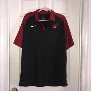 Washington Nationals collard shirt